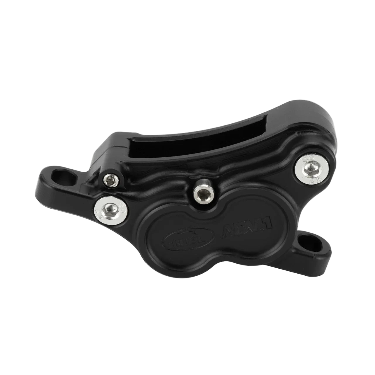 HEL ADVOCATE 4-PISTON HYDRAULIC DISC BRAKE SYSTEM - STEALTH BLACK & VAPOUR GREY