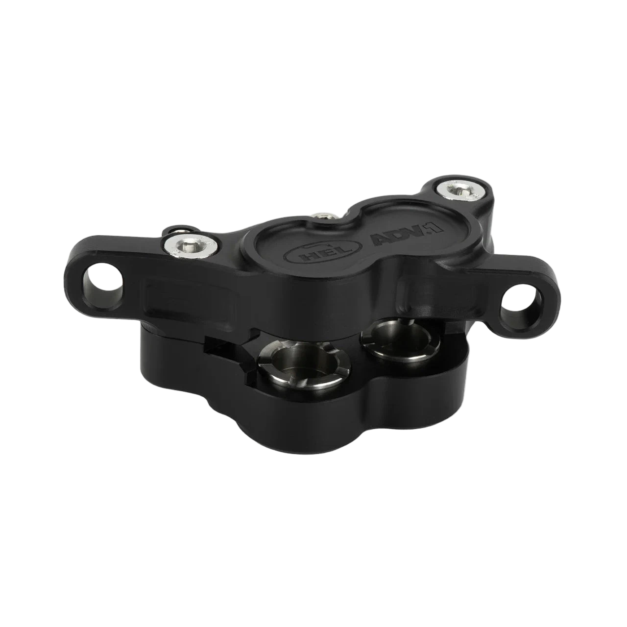 HEL ADVOCATE 4-PISTON HYDRAULIC DISC BRAKE SYSTEM - STEALTH BLACK & VAPOUR GREY