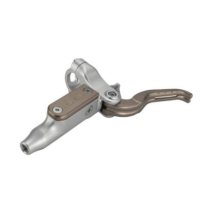 HEL ADVOCATE 4-PISTON HYDRAULIC DISC BRAKE SYSTEM - HYPER SILVER & FORGED BRONZE