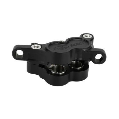 HEL ADVOCATE 4-PISTON HYDRAULIC DISC BRAKE SYSTEM - STEALTH BLACK & VAPOUR GREY